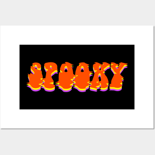 Spooky Retro Halloween Posters and Art